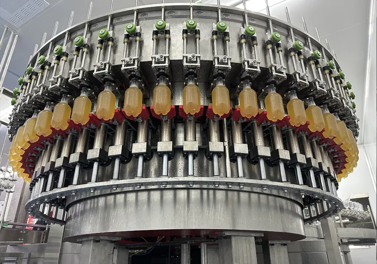 Ligne de production de bière en bouteille PET