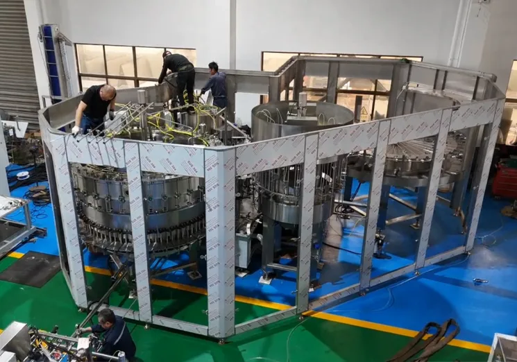 Good News For 2000BPH 10L PET Bottled Beer Filling Machine Complete